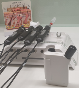 meting apparatuur voor haar en hoofdhuid